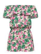 Nkfvinaya Ss Playsuit Fffff Noos Cream Name It