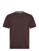 Waffle T-Shirt Brown BOSS