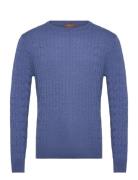 Merino Cable Ck Blue Morris