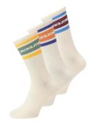 Jacnice Tennis Socks 3 Pack Sn Cream Jack & J S