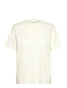Basic O-Neck Tee S/S Cream Enkel Studio