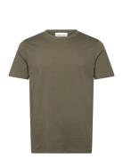 Basic O-Neck Tee S/S Green Enkel Studio