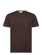 Basic O-Neck Tee S/S Brown Enkel Studio