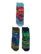 Lwagan 605 - 3-Pack Socks Patterned LEGO Kidswear