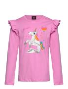 Lwtaja 700 - T-Shirt L/S Pink LEGO Kidswear