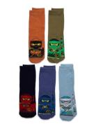 Lwaiko 102 - 5-Pack Socks Patterned LEGO Kidswear