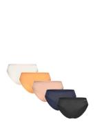 Core High-Leg Briefs 5-Pack Patterned Organic Basics