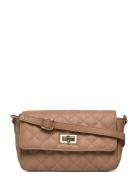 Rbsanya Small Quilted Shoulder Bag Beige Rosemunde