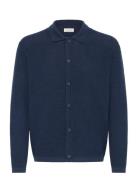 Cfstenberg Ls Cardigan Navy Casual Friday