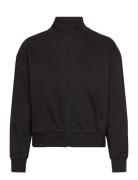 Weekend Track Jacket Black Organic Basics