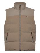 Catton Puffer Vest Beige Morris