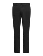 Slim Rfnd Cttn Strtch Trouser Black Calvin Klein