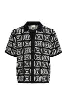 Jorcolin Knit Crochet Polo Styd Aw25 Black Jack & J S