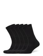 5Pack Recycle Tennis Sock Black Enkel Studio