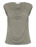 Rwbiarritz Ss Waterfall T-Shirt Khaki Rosemunde