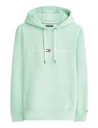 Tommy Logo Hoody Green Tommy Hilfiger