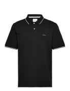 Tipping Ss Pique Polo Black GANT
