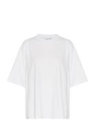 Simmagz Emb Tee Noos White Gestuz