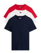 Tjm Xslim 3Pack Tee Ext Red Tommy Jeans