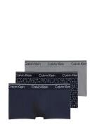 Low Rise Trunk 3Pk Patterned Calvin Klein