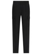 Straight Bengaline Cargo Pants Black Calvin Klein