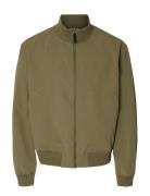 Slhdylan Relaxed Bomber Khaki Selected