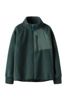 Nknmove03 Windfleece Jacket2 Fo Green Name It