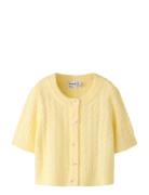 Nmfnalisa Ss Loose Knit Card Xnoos Yellow Name It