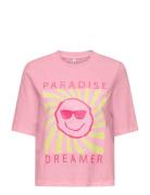 Kogcarty-Sun Life S/S Tee Ot Jrs Pink Kids Only