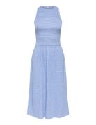 Onlcelle S/L Smock Dress Jrs Blue ONLY