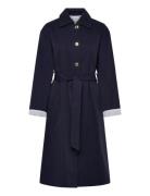 Trench Coat Navy United Colors Of Benetton