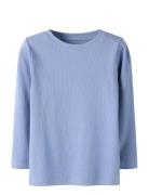 Nmfdilia Ls Slim Top Blue Name It