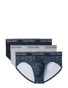 Hip Brief 3Pk Patterned Calvin Klein