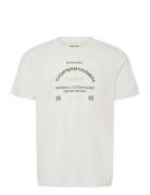 Bhkorneli Logo S/S Tee White Blend