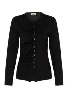Kbelizabeth Ls Tee Black Karen By Simonsen