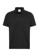 Ss Tech Interlock Polo Black Calvin Klein
