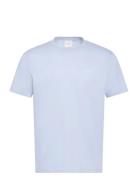 Ss Micro Logo Crewneck Tee Blue Calvin Klein