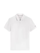 Dc Performance Zip Polo White Tommy Hilfiger