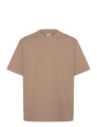 Workwear Boxy Tee Beige Lee Jeans