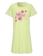 Nightdress With Short Sleeves Green Damella Of Sweden