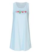 Sleevelesss Nightdress Blue Damella Of Sweden