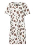 Nightdress With Short Sleeves Cream Damella Of Sweden