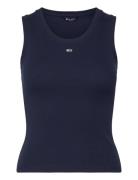 Tjw Essential Rib Tank Ext Navy Tommy Jeans