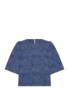 N-Shelly Blouse Blue Noella