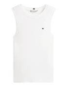Slim Cody C-Nk Tank Top White Tommy Hilfiger