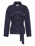 Whs Cinched Jacket Rinse Navy Calvin Klein Jeans