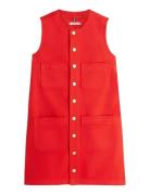 Dnm Clr Sl Mini Dress Red Tommy Hilfiger
