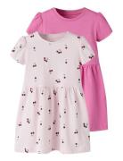 Nmfvivia Ss 2P Dress Noos Pink Name It