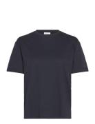 Basic O-Neck Tee S/S Navy Enkel Studio