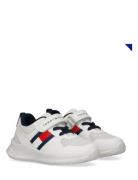 Tommy Hilfiger Flag Low Cut Lace-Up/Velcro Sneaker White Tommy Hilfige...